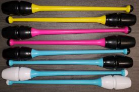 TJ Top, Junior, Rhythmic Gymnastics, RG,Clubs, 40cm, plastic, rubber